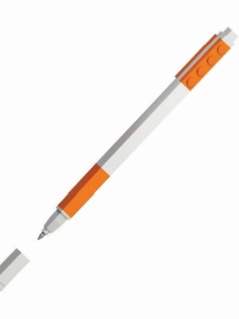 Caneta Gel Laranja LEGO®