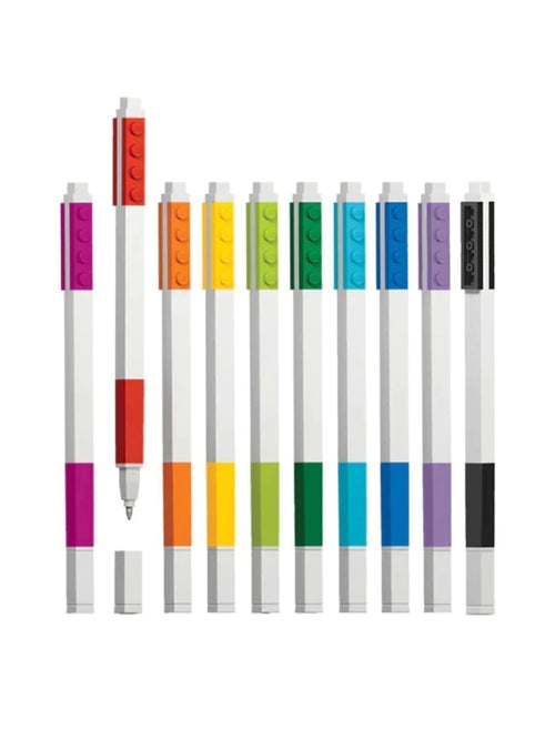 Caneta Gel 10 Cores LEGO®