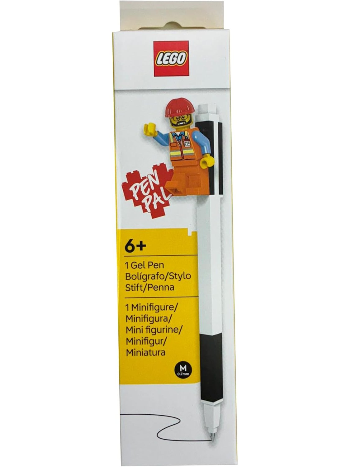 Caneta Gel Preta LEGO®