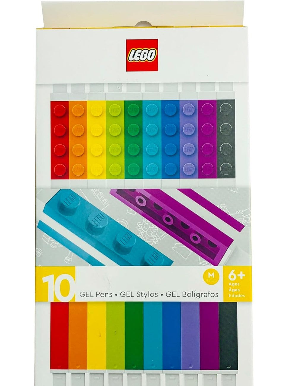 Caneta Gel 10 Cores LEGO®