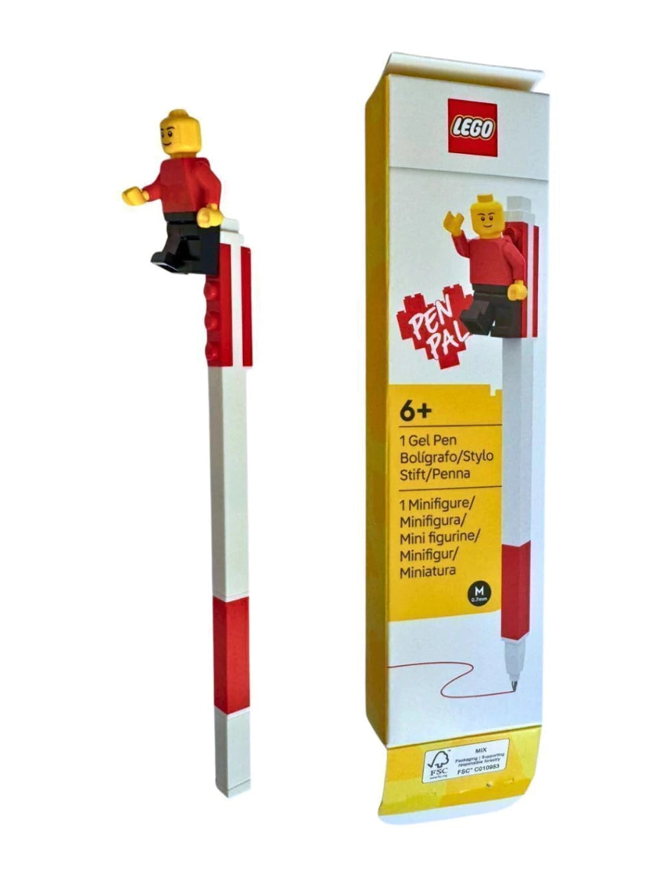 Caneta Gel Vermelha LEGO®