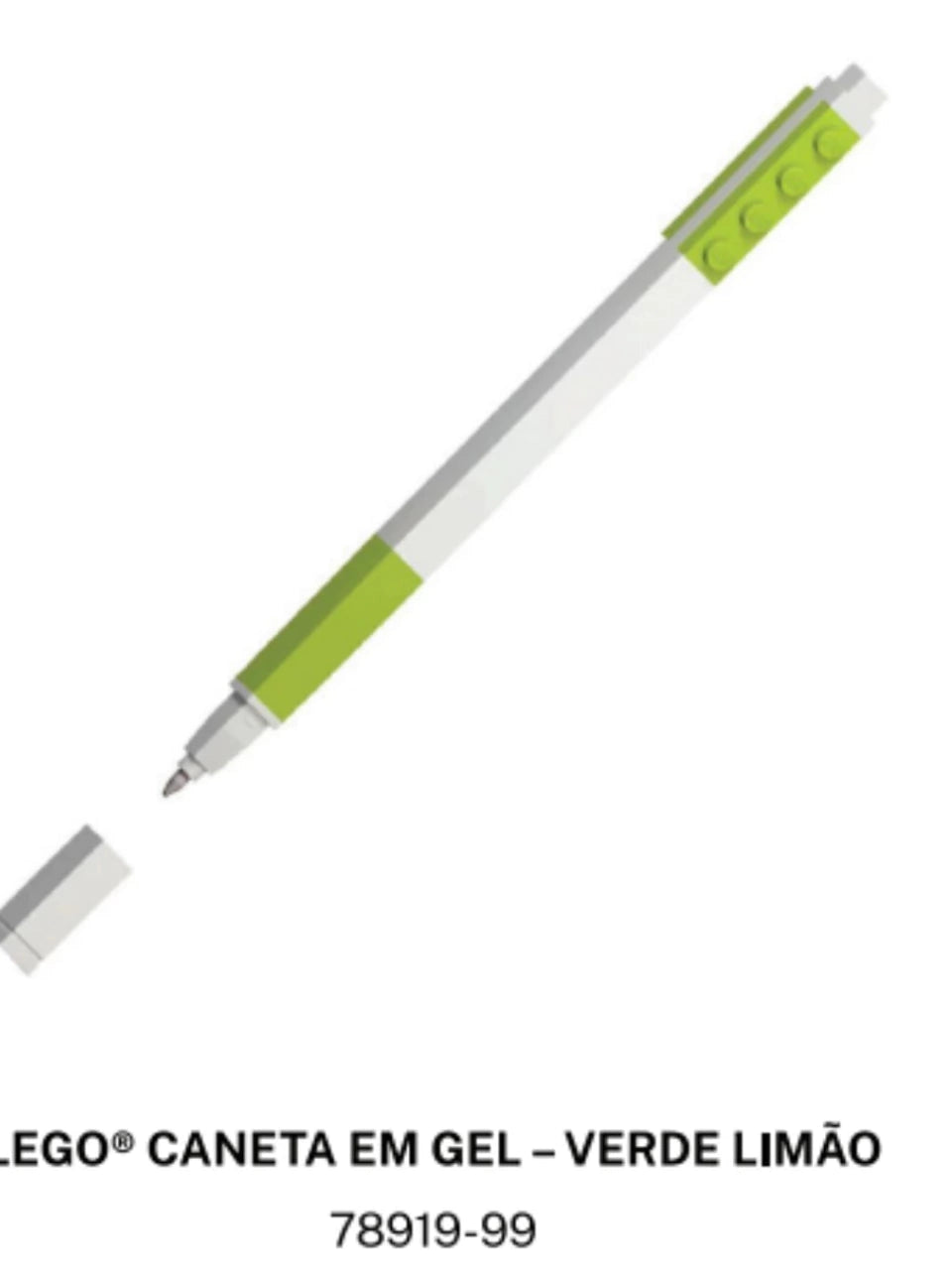 Caneta Gel Verde Limão LEGO®
