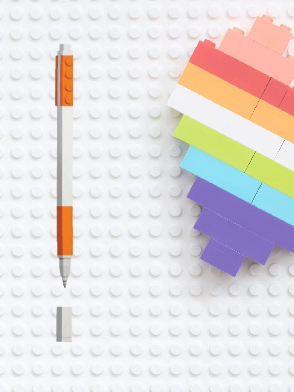 Caneta Gel Laranja LEGO®