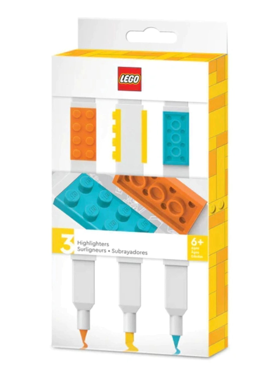 Marca Texto 3 Cores LEGO®
