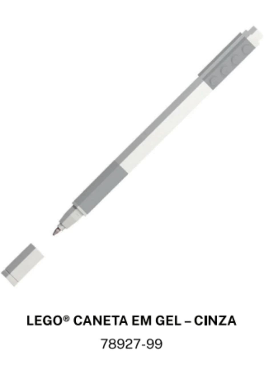 Caneta Gel Cinza LEGO®